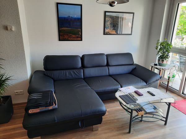 Kundenbild Ecksofa Driver REC Leder COT04 LL M9003BB Kundenbild Ecksofa Driver REC Leder COT04 LL M9003BB
