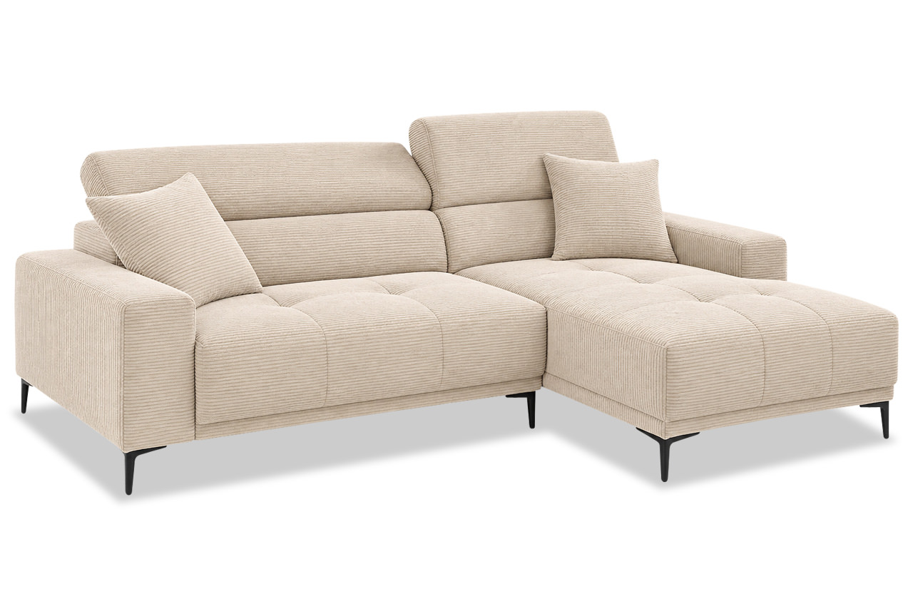 Benformato Ecksofa Uva rechts mit elektrischer Sitzverstellung Benformato Ecksofa Uva rechts mit elektrischer Sitzverstellung