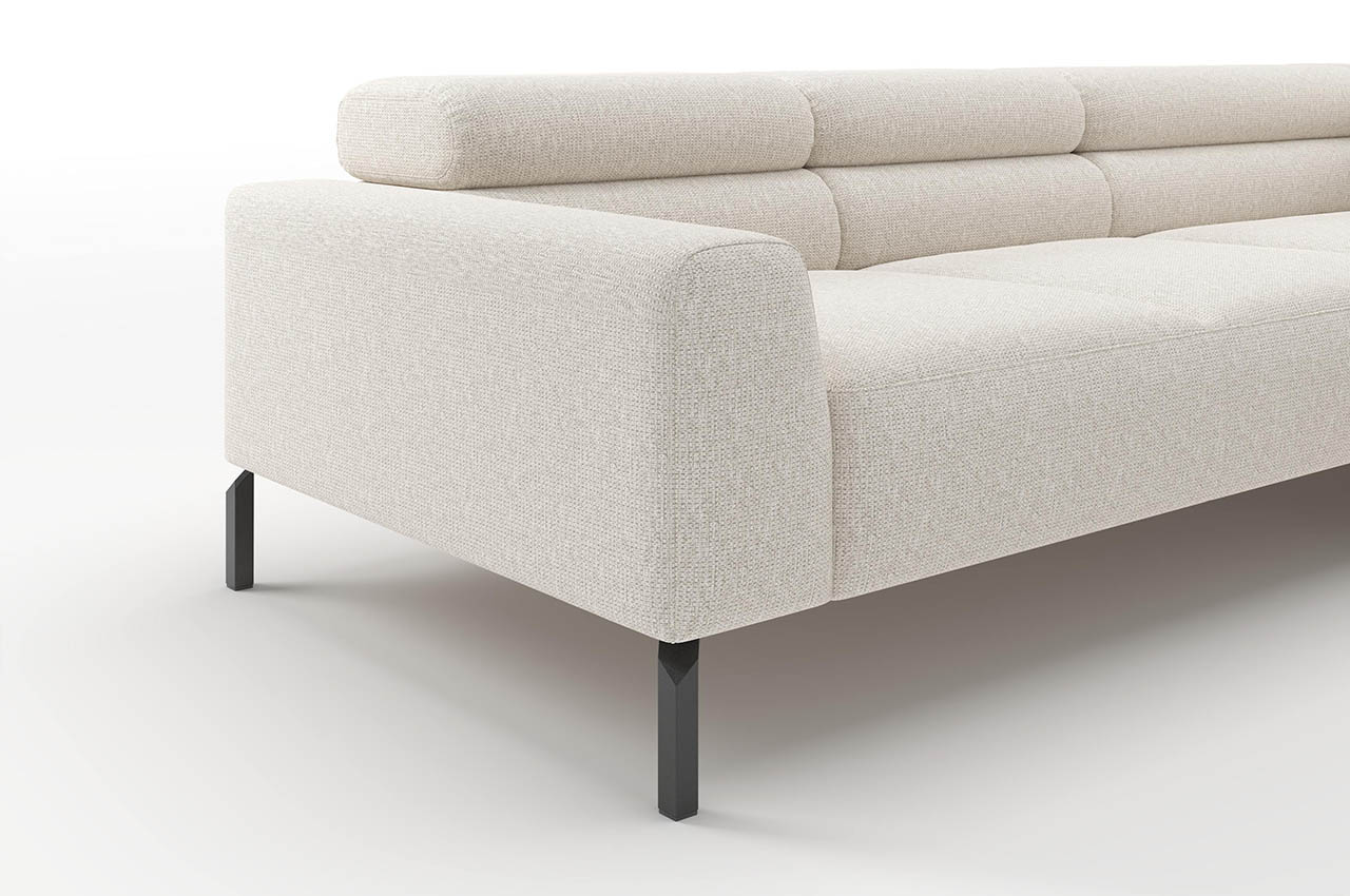 candy spring ecksofa mit ottomane rechts famous natur detailbild fuss