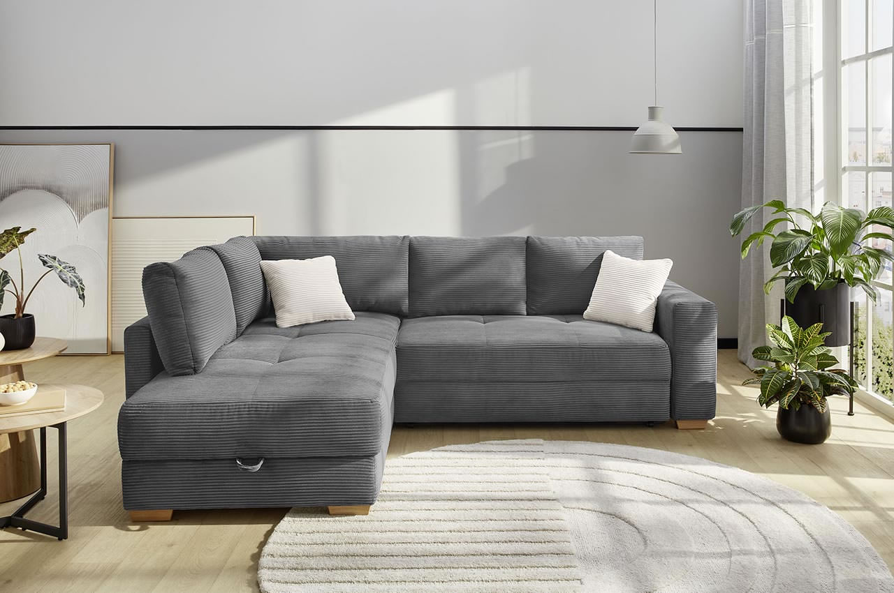 sunset ecksofa variante links cord 426 09 grau milieubild sunset ecksofa variante links cord 426 09 grau milieubild