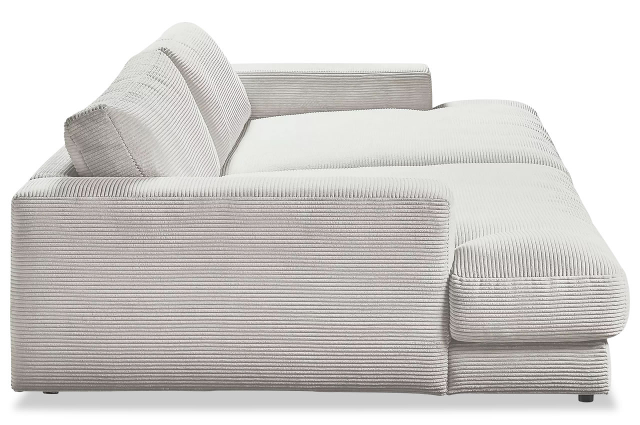 longchair bigsofa hig end silber seitenansicht longchair bigsofa hig end silber seitenansicht
