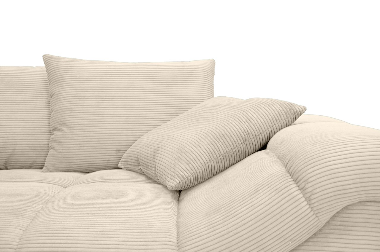 apollo ecksofa links cord stripes 8622 creme detailbild kissen apollo ecksofa links cord stripes 8622 creme detailbild kissen