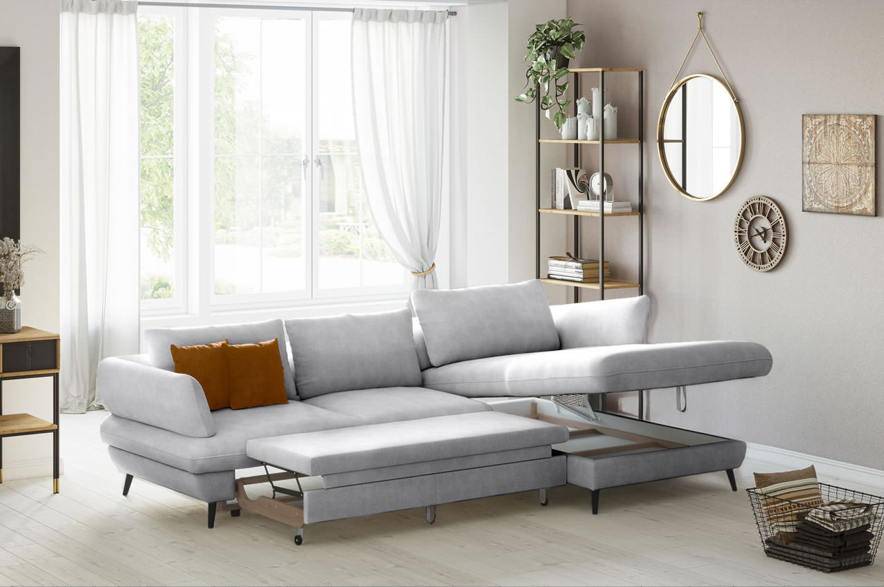 balou cotta ecksofa rechts stoff new york g002 hellgrau milieubild balou cotta ecksofa rechts stoff new york g002 hellgrau milieubild