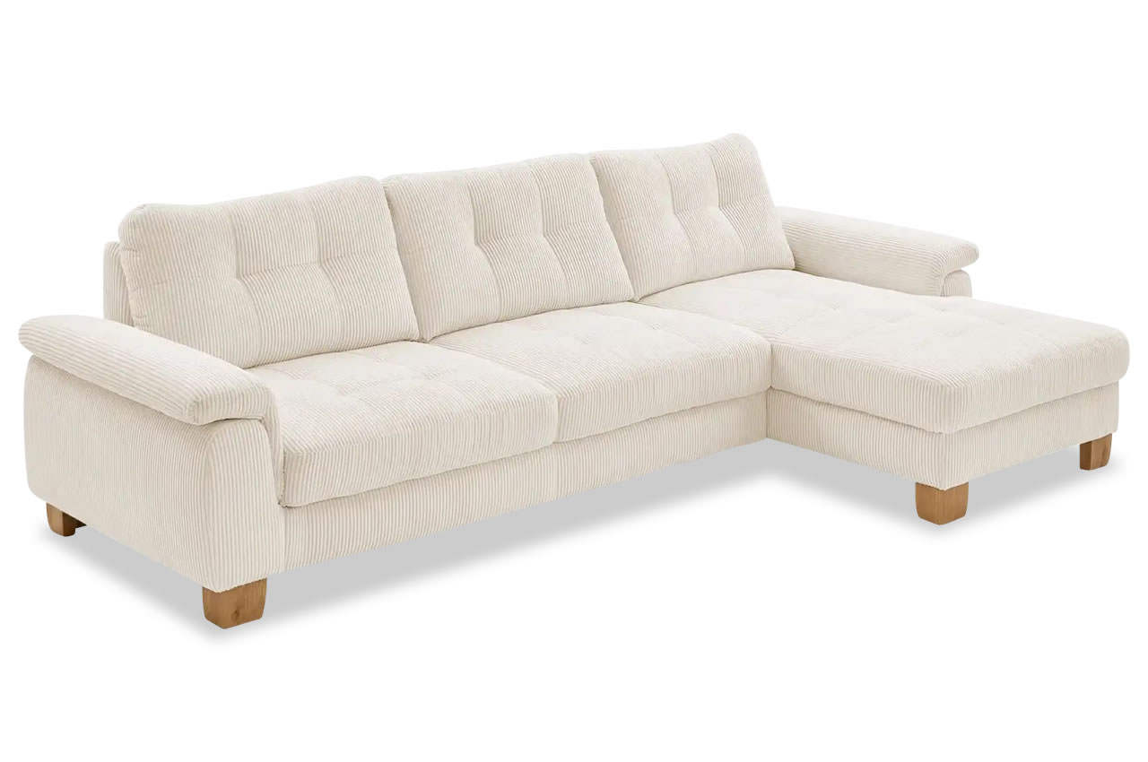 pp la19101 landart ewian ecksofa rechts cord nature ohne kissen