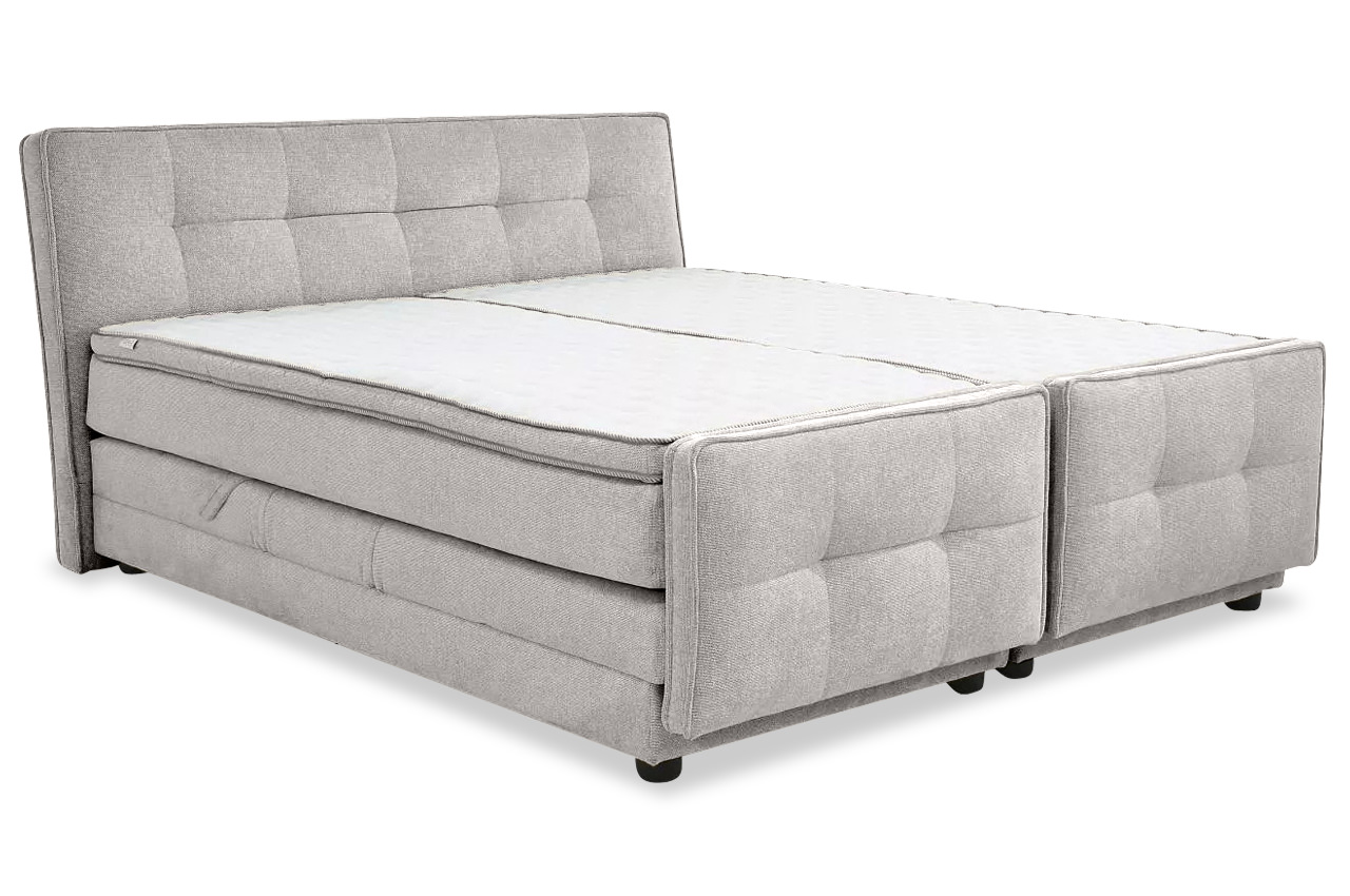 paloma boxspringbett 180x200 microfaser 430 29 hellgrau paloma boxspringbett 180x200 microfaser 430 29 hellgrau