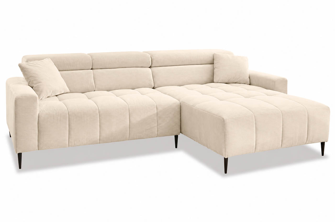 Ecksofa Vinto rechts mit elektrischer Sitztiefenverstellung Ecksofa Vinto rechts mit elektrischer Sitztiefenverstellung