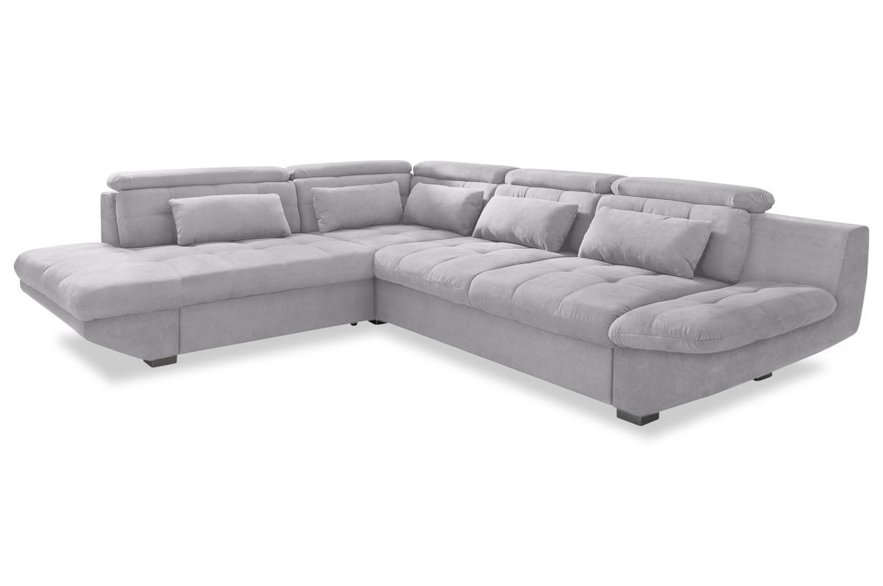 Eternity Ecksofa links Boston F009 Silber Eternity Ecksofa links Boston F009 Silber