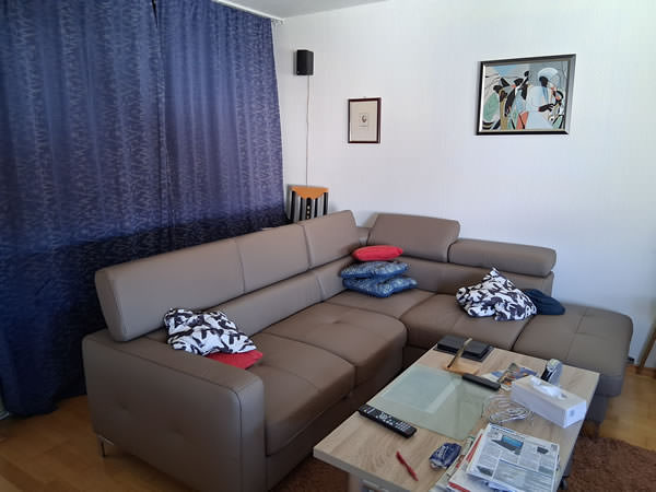 Kundenbild Ecksofa Sammy OTM Leder COT07 MR M9005BB