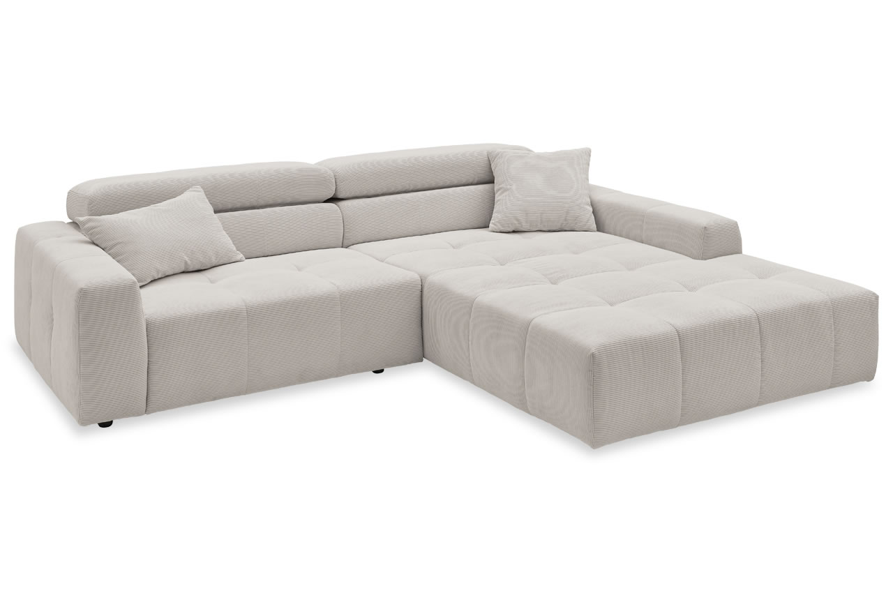 Feincord Silber