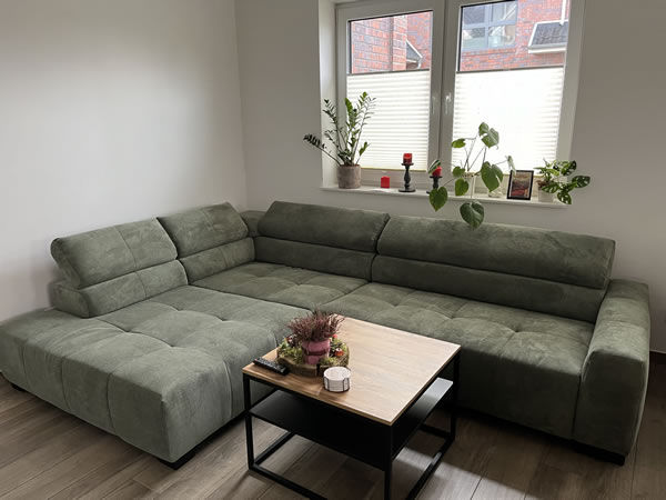 Kundenbild Ecksofa Denver OTM CAN02 ML VEL060SZ