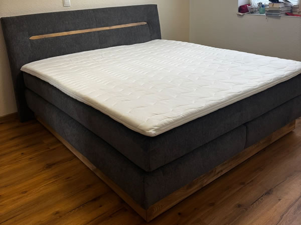 Kundenbild Boxspringbett Nika JOH17 X180 44409 H3H3 Kundenbild Boxspringbett Nika JOH17 X180 44409 H3H3