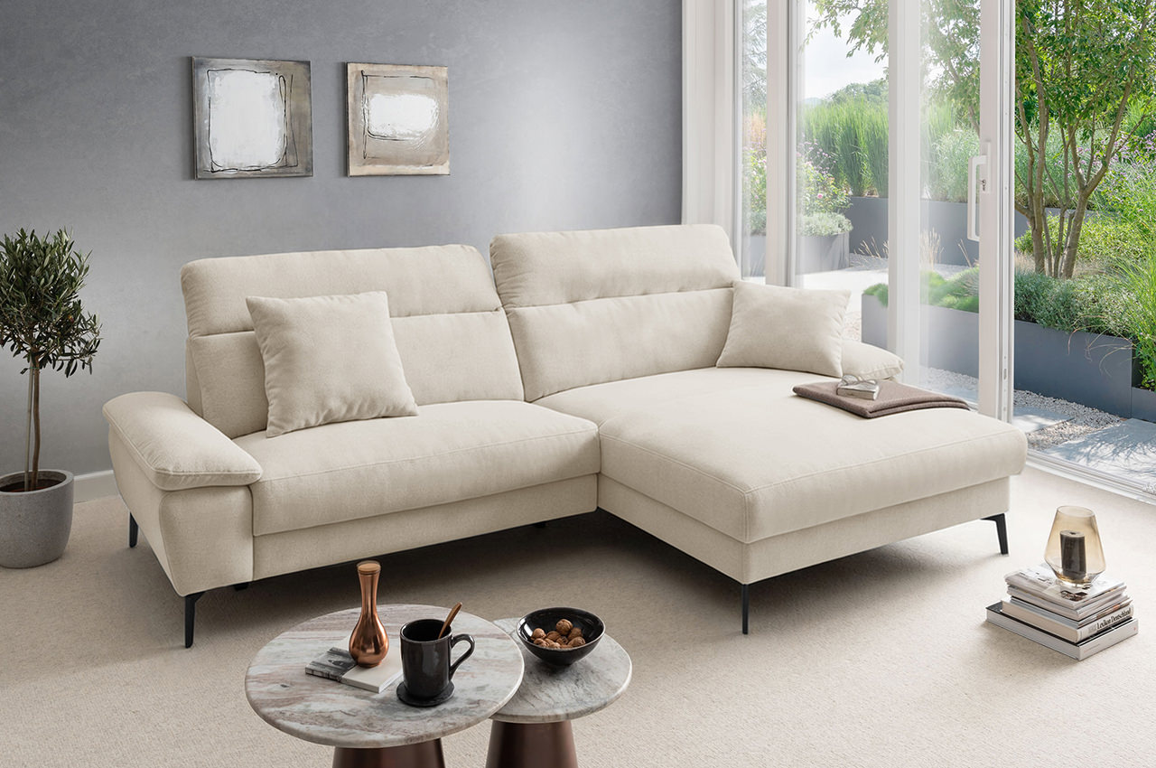 cancelli ecksofa rechts stoff tonia 750001 creme milieubild