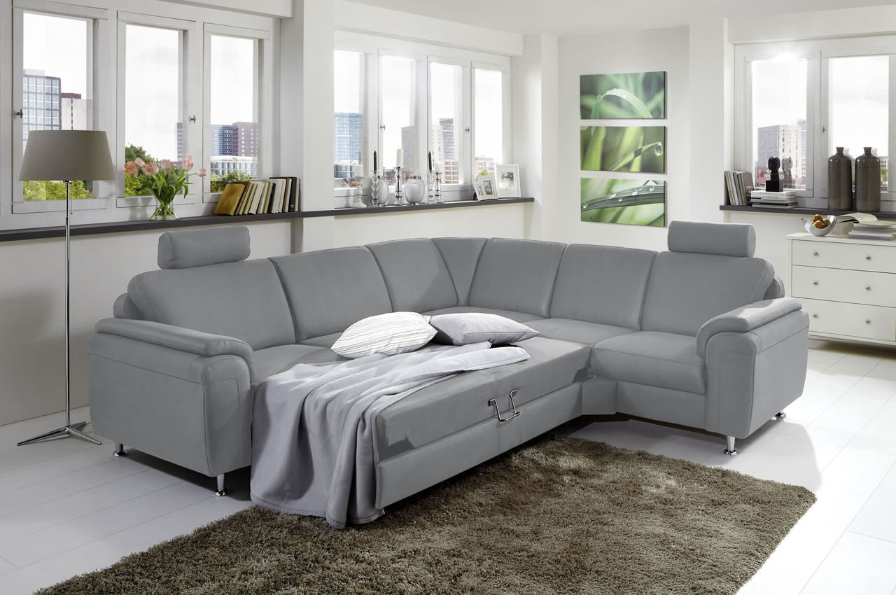 ze em05003 ecksofa links stoff holiday farbe grau milieubild mit schlaffunktion ze em05003 ecksofa links stoff holiday farbe grau milieubild mit schlaffunktion