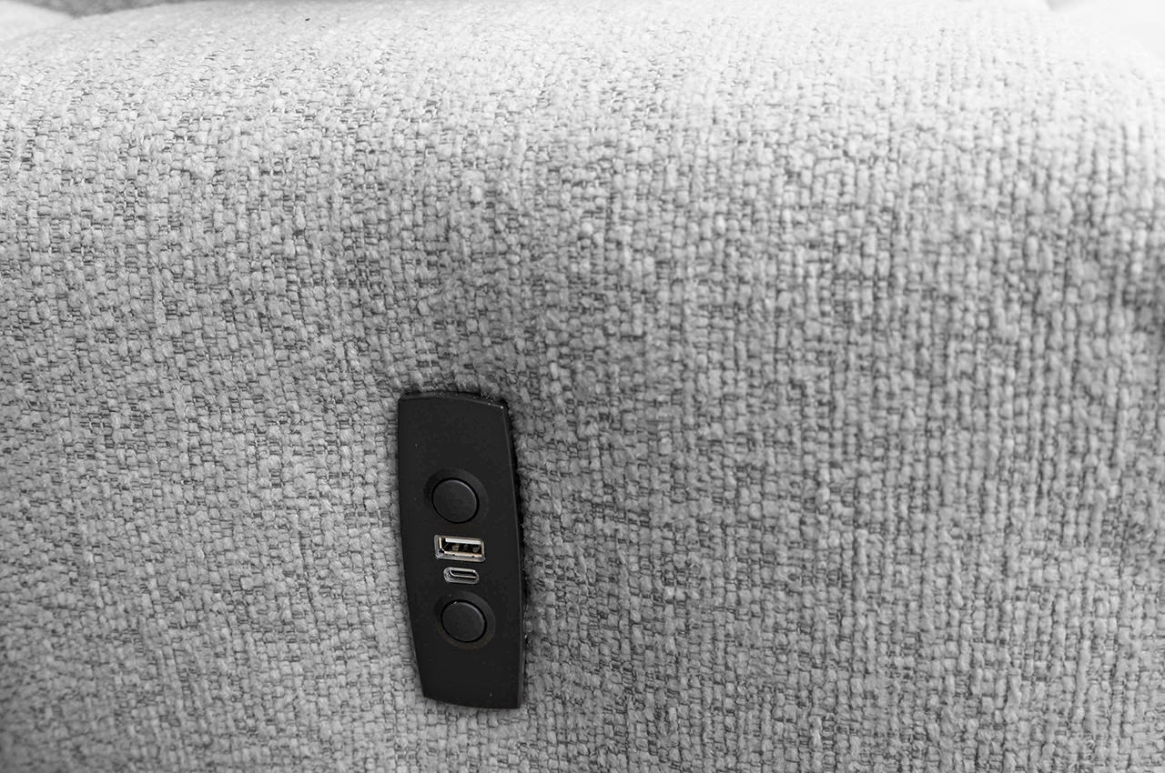 ecksofa lounge rechts 432 19 hellgrau detailbild