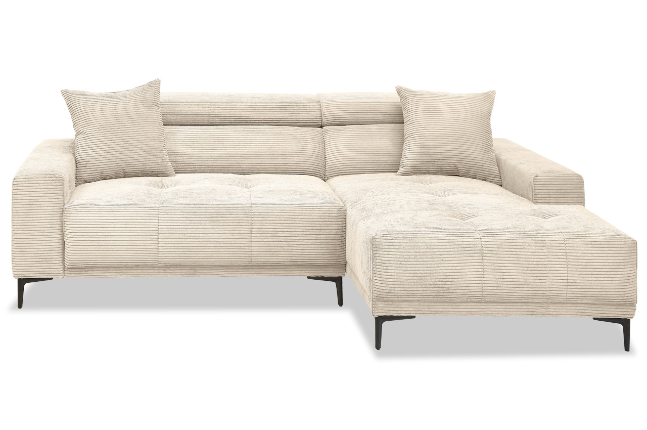 Benformato Ecksofa Uva rechts mit elektrischer Sitzverstellung