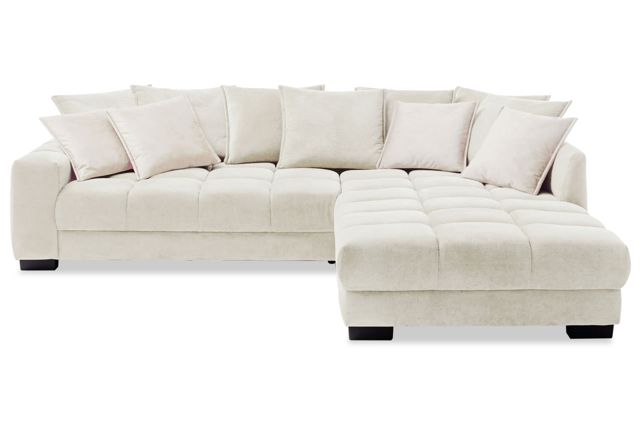 estrella ecksofa rechts stoff miami 01 natur frontansicht