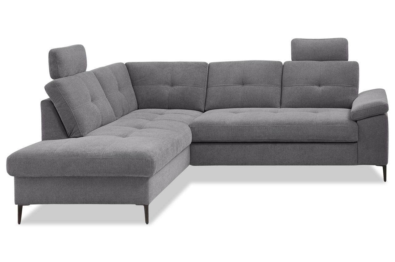 wali ecksofa ottomane links stoff coroni 9309 dunkelgrau frontansicht wali ecksofa ottomane links stoff coroni 9309 dunkelgrau frontansicht