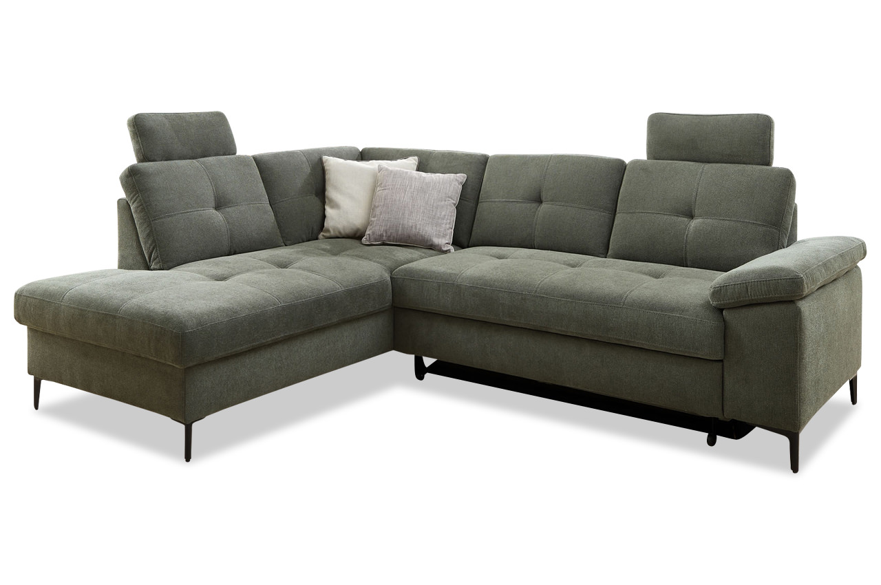wali ecksofa ottomane links stoff coroni 9301 gruen