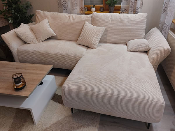 Kundenbild Ecksofa Vanilla BEN63 LR 4808 Kundenbild Ecksofa Vanilla BEN63 LR 4808
