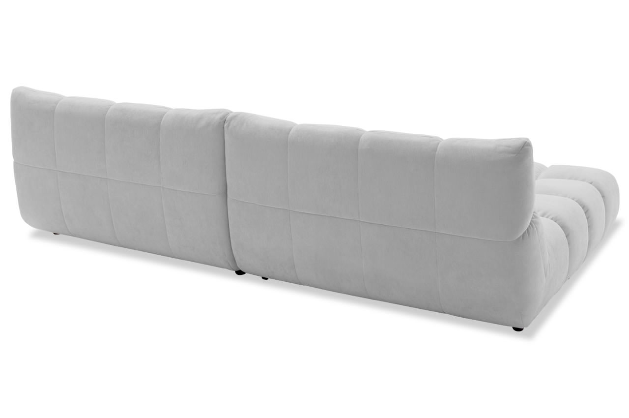 graceland ecksofa mit recamiere links roma platin rueckansicht graceland ecksofa mit recamiere links roma platin rueckansicht