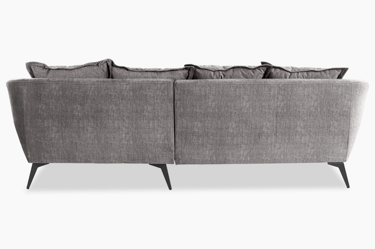 Baggio ecksofa links tessuto 9412 silber rueckansicht Baggio ecksofa links tessuto 9412 silber rueckansicht