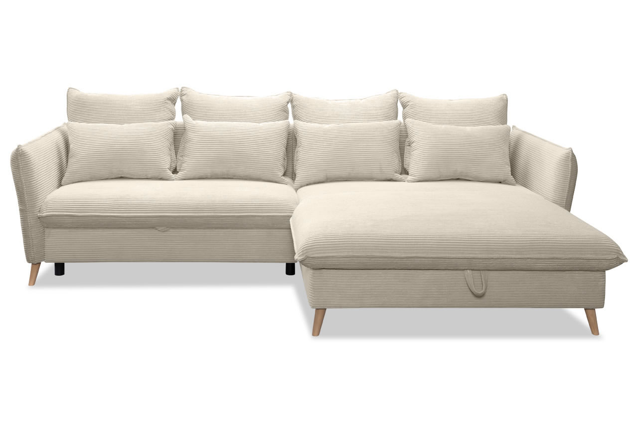walker ecksofa rechts poso 100 creme frontansicht walker ecksofa rechts poso 100 creme frontansicht