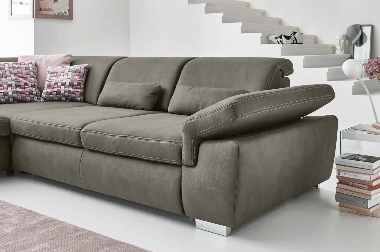 mp in17041 arvend ecksofa links mammut stone detailbild armteilverstellung
