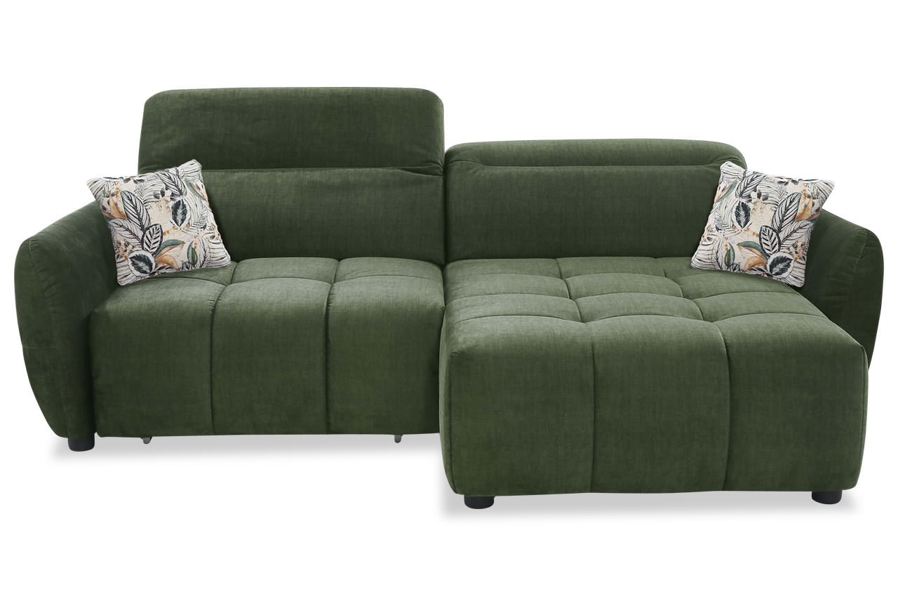 zoom ecksofa rechts stoff 423 03 dunkelgruen