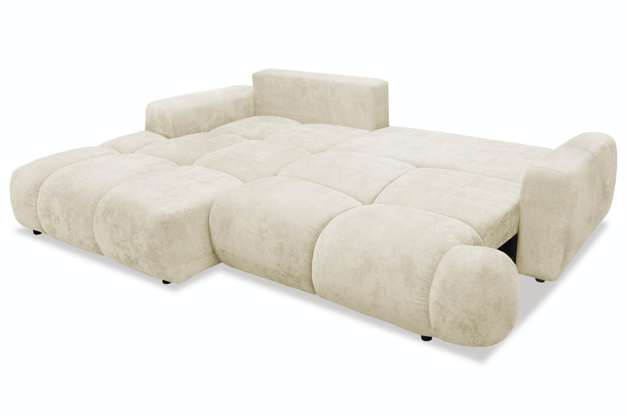 denali ecksofa links stoff kiara 851 creme mit schlaffunktion