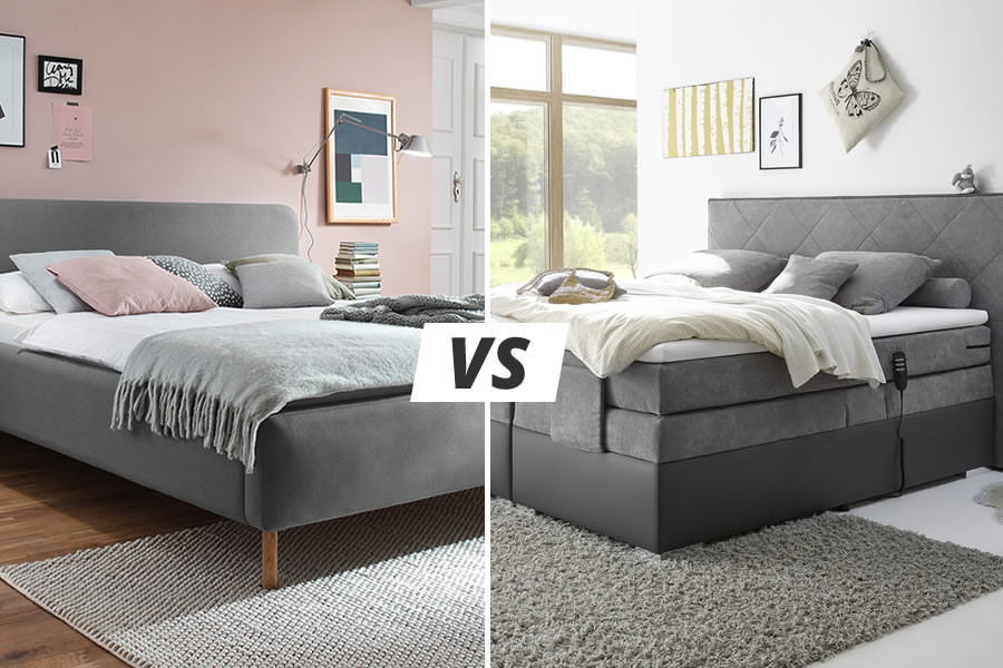 Normales Bett oder Boxspringbett - was ist besser?