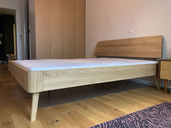 Kundenbild Bett Oak Bianco HAS07 X180 25