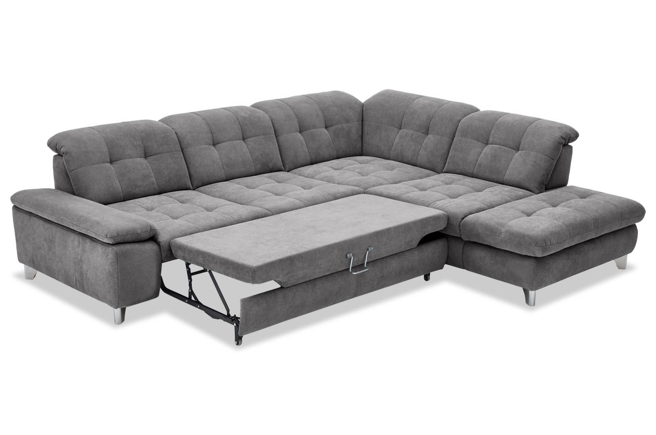 mp in18012 ecksofa rechts stoff belle grau schlaffunktion mp in18012 ecksofa rechts stoff belle grau schlaffunktion