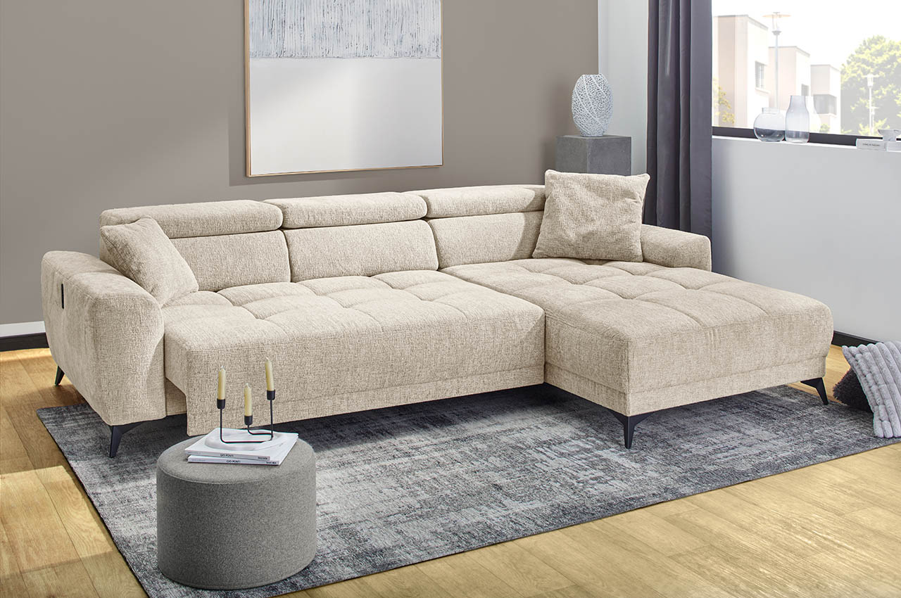 ecksofa drifter jockenhfer rechts 417 07 beige milieubild mit sitztiefenverstellung ecksofa drifter jockenhfer rechts 417 07 beige milieubild mit sitztiefenverstellung