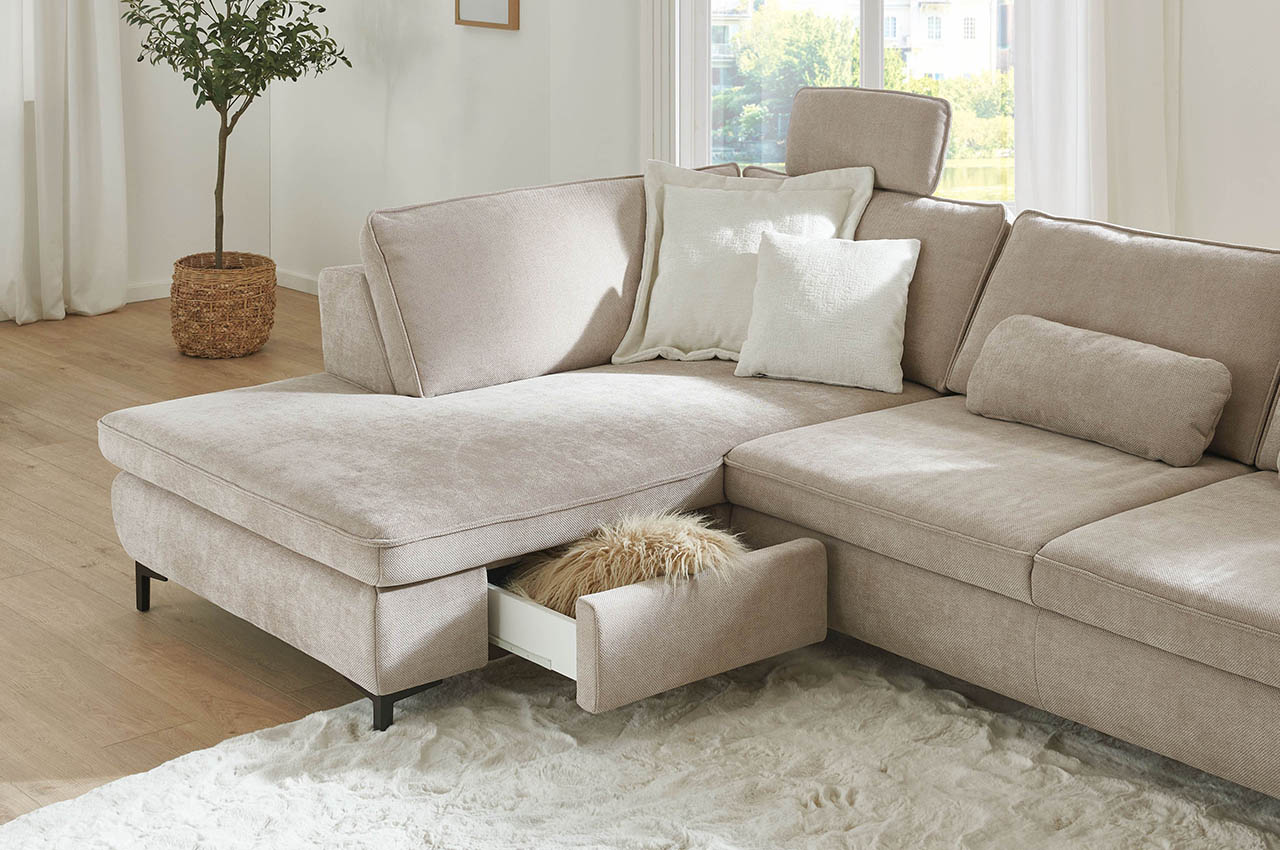 mp in24153 ecksofa links stoff cody desert milieudetailbild schubkasten mp in24153 ecksofa links stoff cody desert milieudetailbild schubkasten