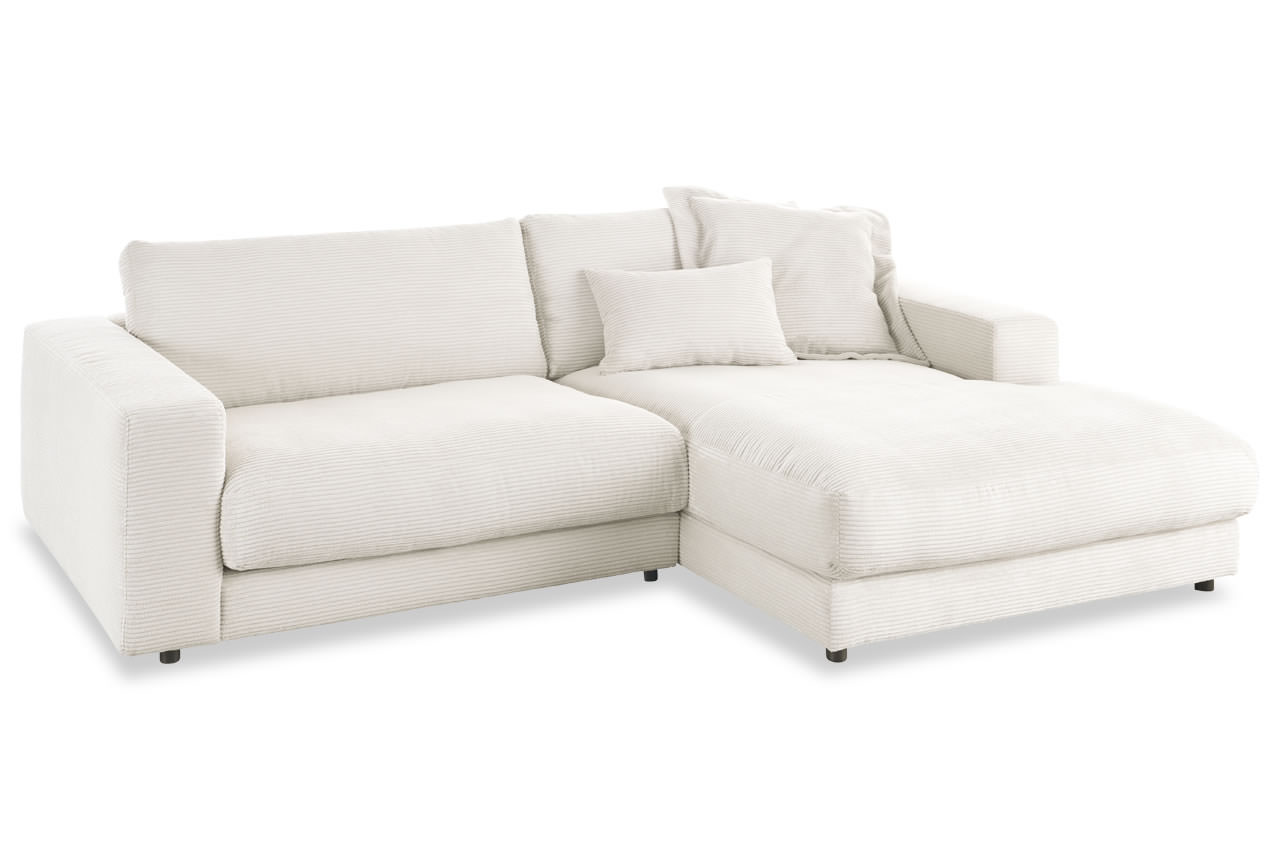 candy high end ecksofa mit longchair rechts cord snow mit kissen candy high end ecksofa mit longchair rechts cord snow mit kissen