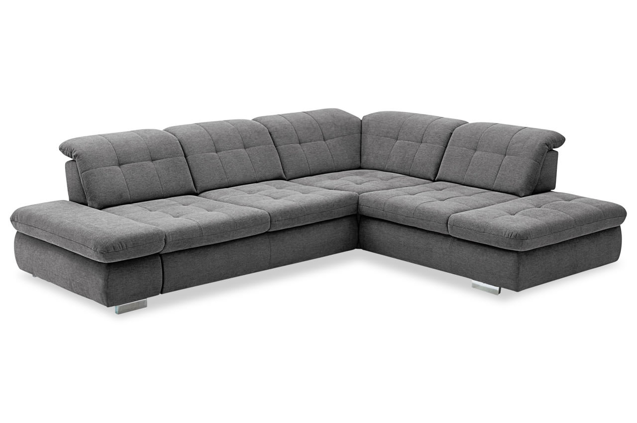 mp in17004 ecksofa mit ottomane rechts stoff belle grau mp in17004 ecksofa mit ottomane rechts stoff belle grau