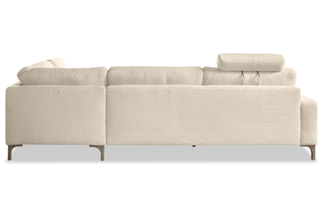 ecksofa coast ottomane rechts cord nature rueckansicht ecksofa coast ottomane rechts cord nature rueckansicht