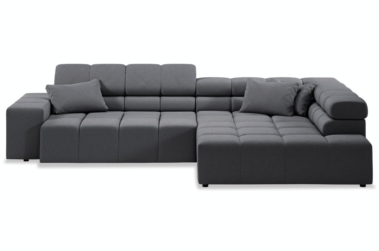 oregon candy ecksofa ottomane rechts stoff matrix farbe stahl frontansicht mit sitztiefenverstellung oregon candy ecksofa ottomane rechts stoff matrix farbe stahl frontansicht mit sitztiefenverstellung