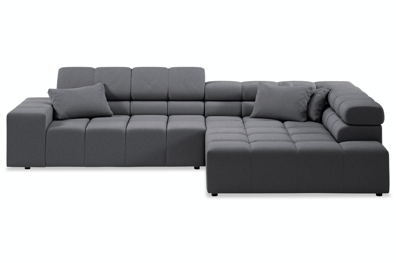 oregon candy ecksofa ottomane rechts stoff matrix farbe stahl frontansicht oregon candy ecksofa ottomane rechts stoff matrix farbe stahl frontansicht