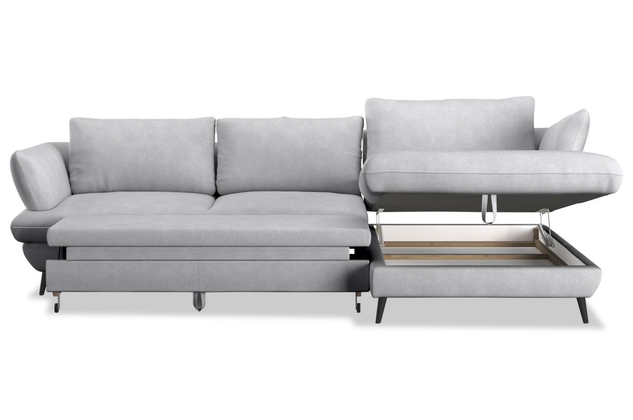 balou cotta ecksofa rechts stoff new york g002 hellgrau frontansicht bettkasten balou cotta ecksofa rechts stoff new york g002 hellgrau frontansicht bettkasten