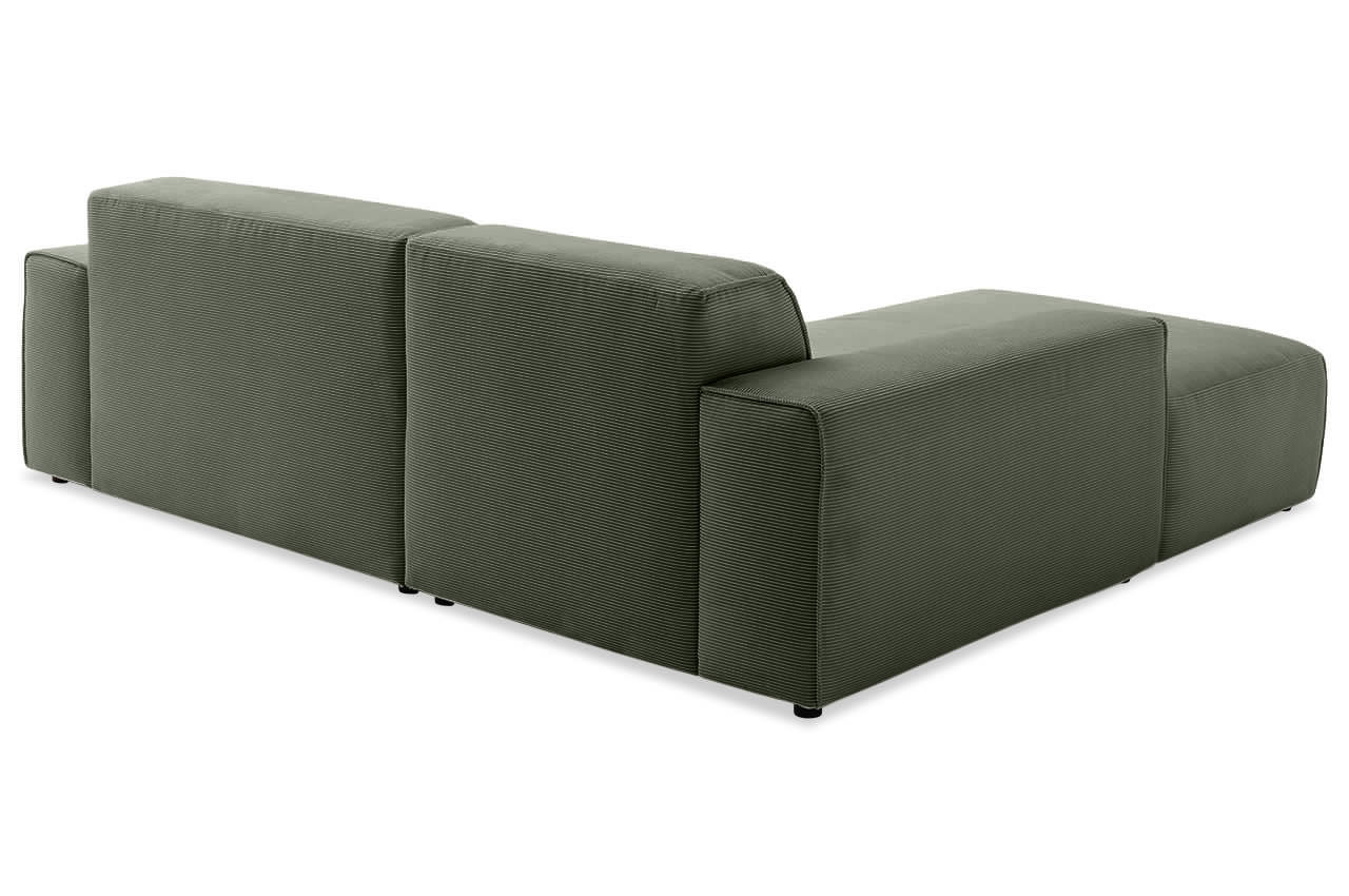 eastport ecksofa 1 5 sitzer variante links feincord oliv rueckseite