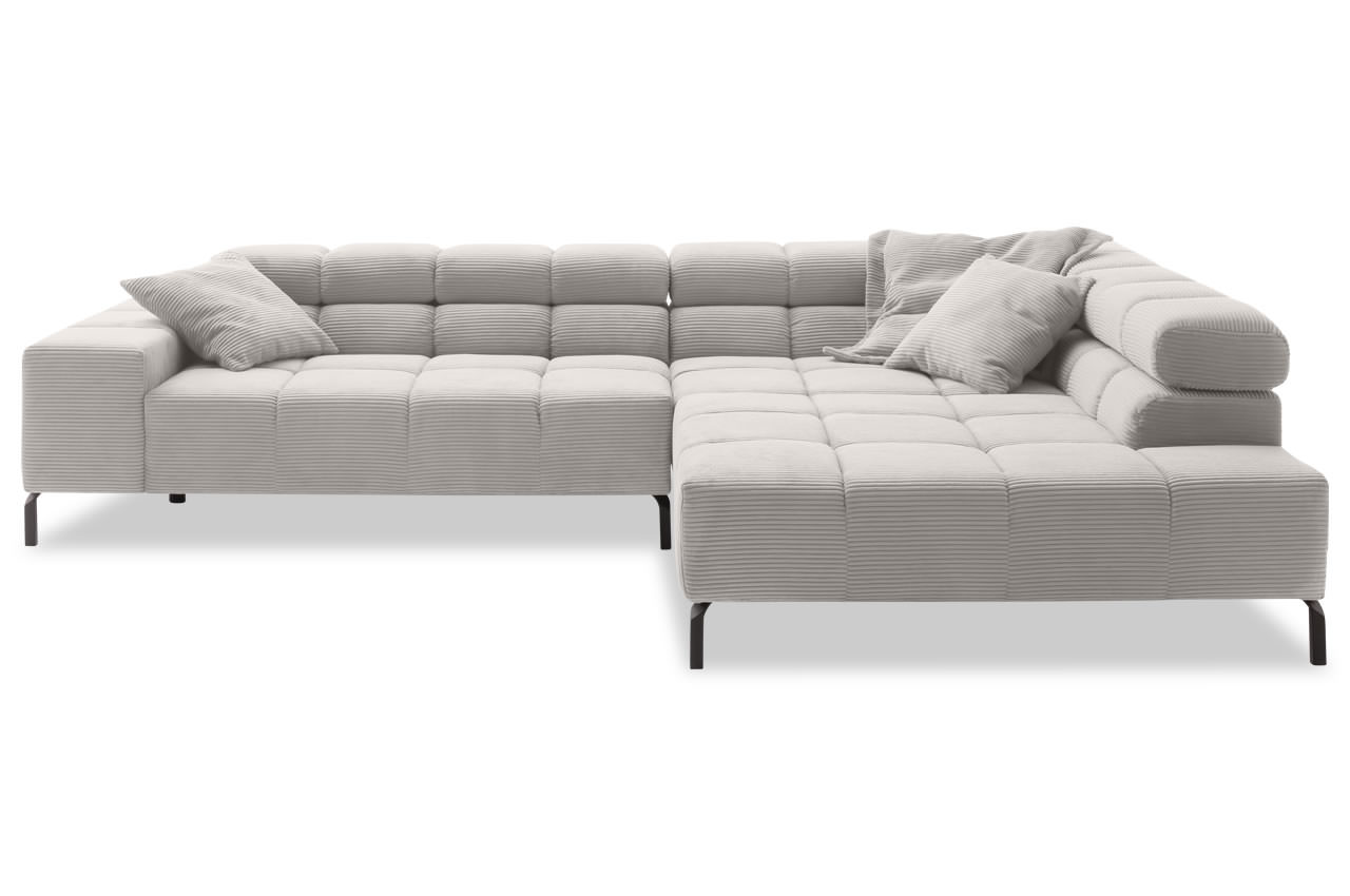candy ecksofa rechts wilson xl cord hellgrau candy ecksofa rechts wilson xl cord hellgrau