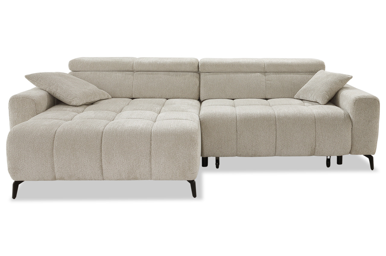 ecksofa racer links 454 17 greige frontansicht ecksofa racer links 454 17 greige frontansicht