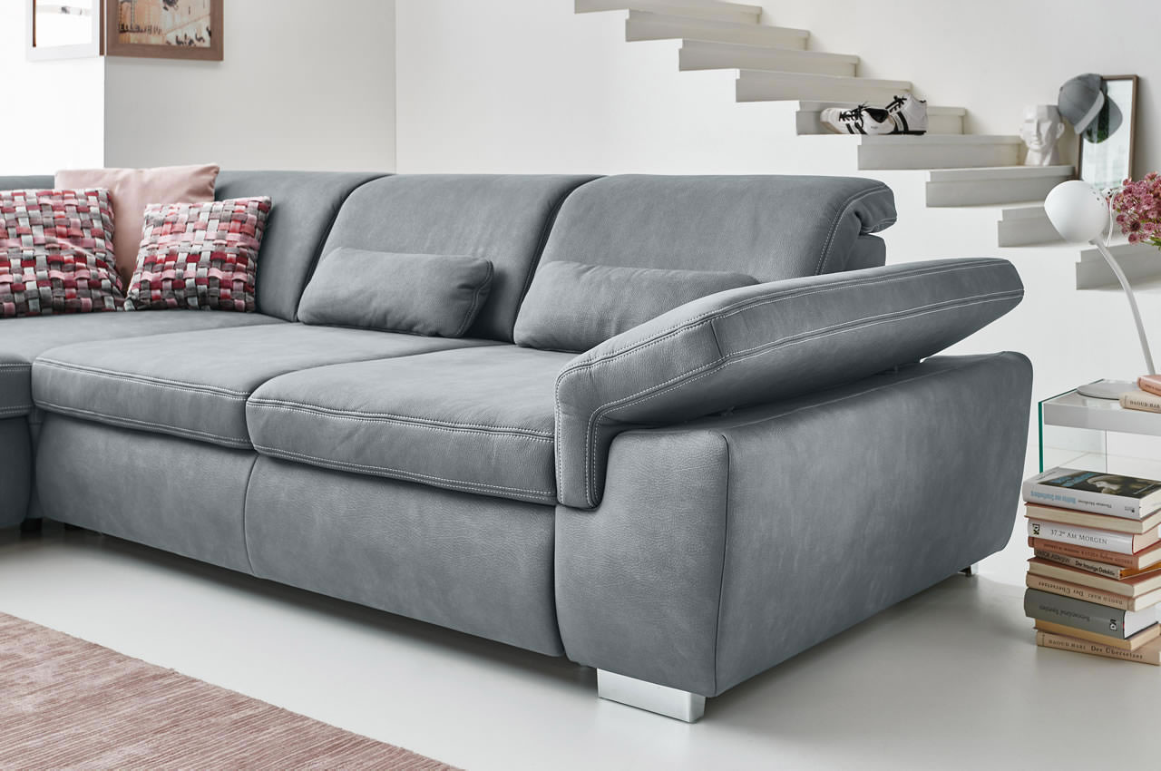 mp in17041 arvend ecksofa links mammut steel detailbild armteilverstellung