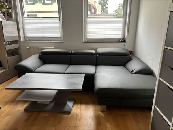 Kundenbild Ecksofa Driver REC Leder COT04 LR M9045BB Kundenbild Ecksofa Driver REC Leder COT04 LR M9045BB