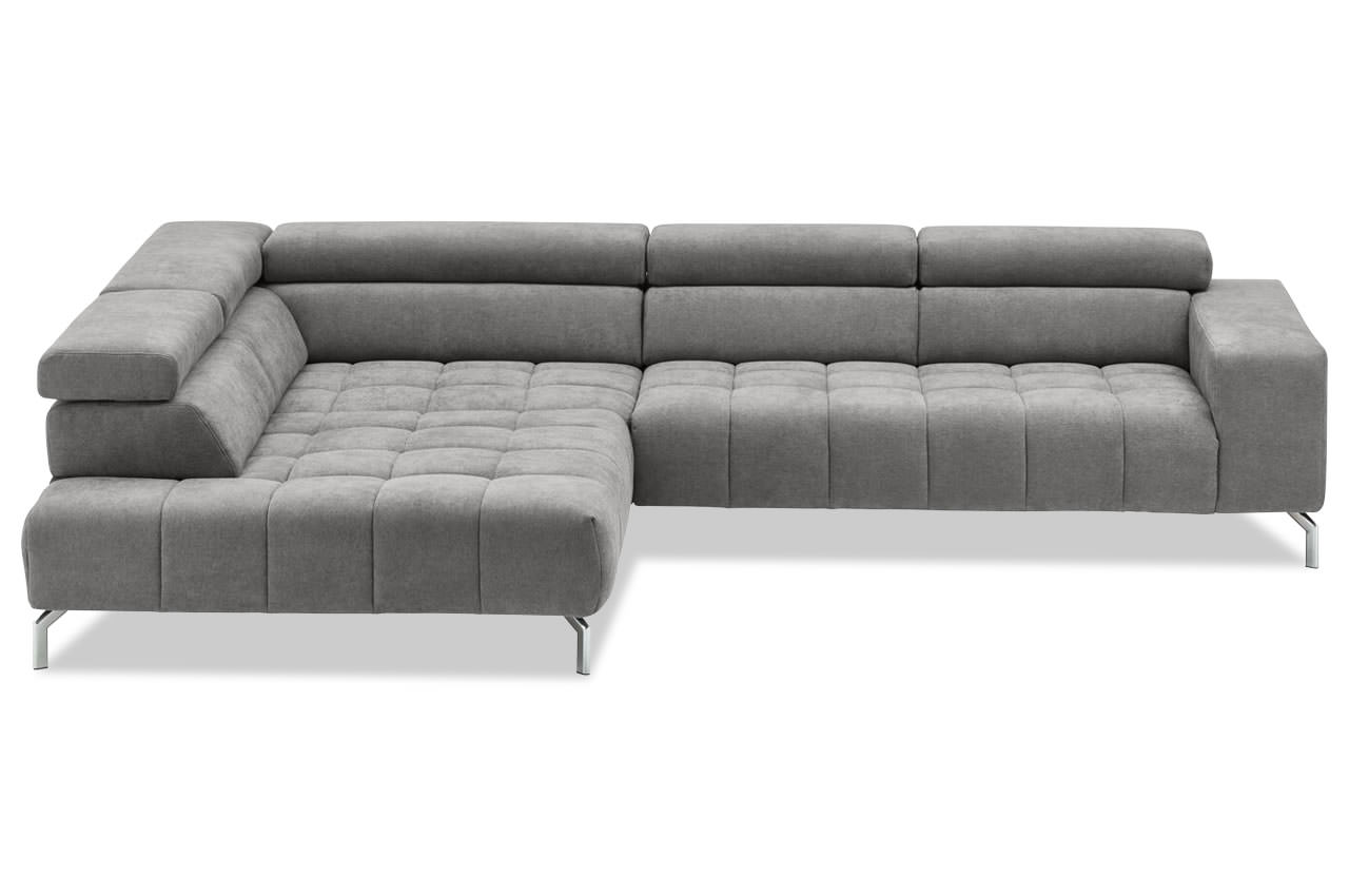mp in18022 ecksofa mit ottomane links nemo granit frontansicht