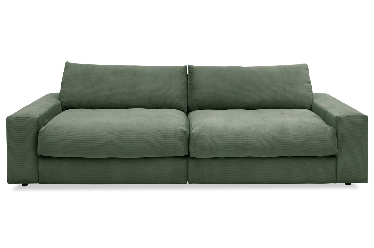 kamil bigsofa feincord fjord 77 winter moss frontansicht