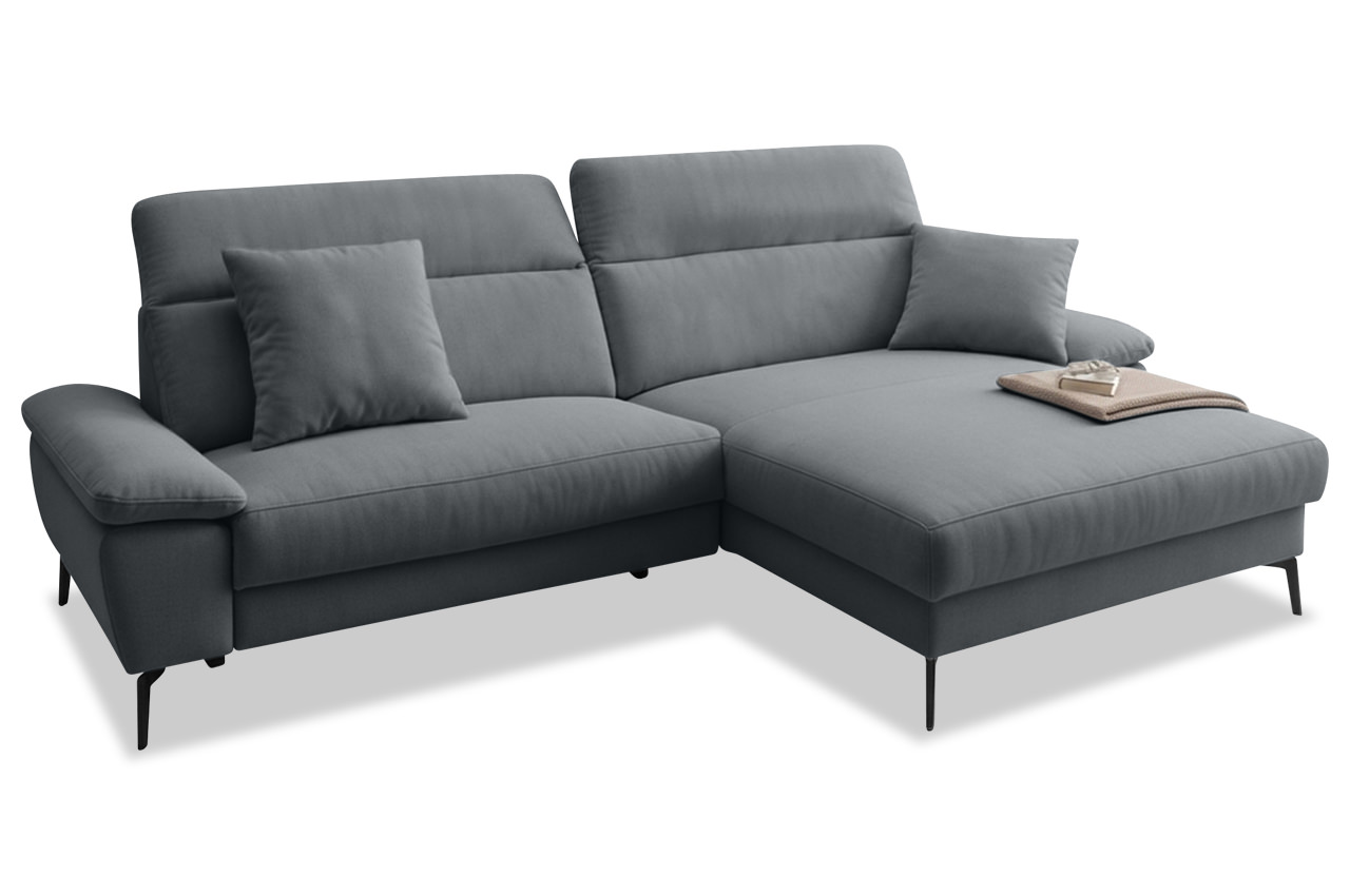 cancelli ecksofa rechts stoff tonia 750011 anthrazit