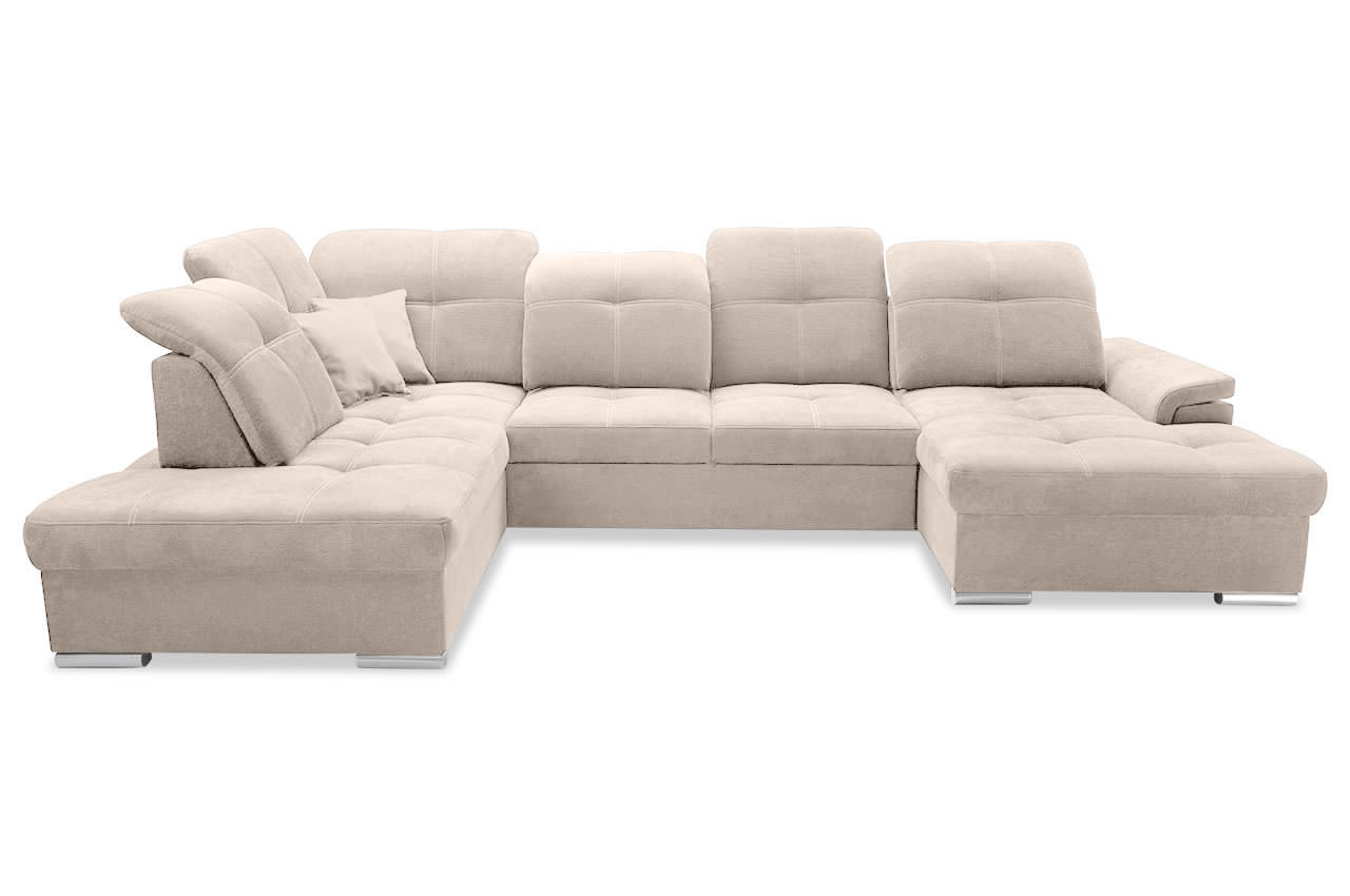 wohnlandschaft power links aston 01 creme frontansicht