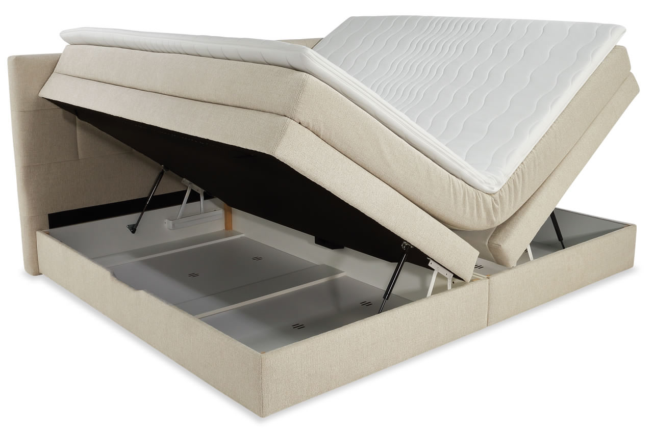 casa grande boxspringbett 240x200 stoff 444 17 beige mit bettkasten casa grande boxspringbett 240x200 stoff 444 17 beige mit bettkasten